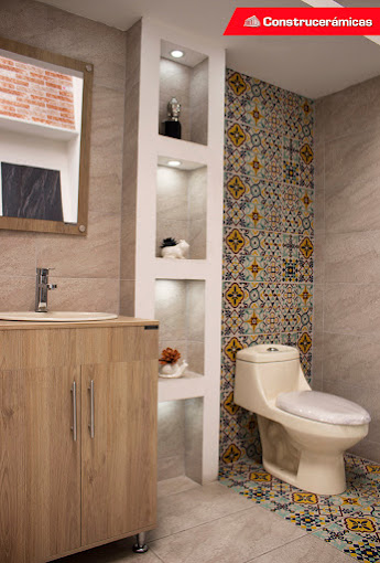 Decorado danza arabe y pared mystic gris